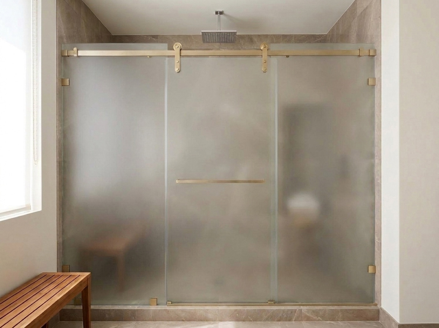 Framed Shower Doors by Fortune Shower Doors for a Eastpointe, Michigan bathroom